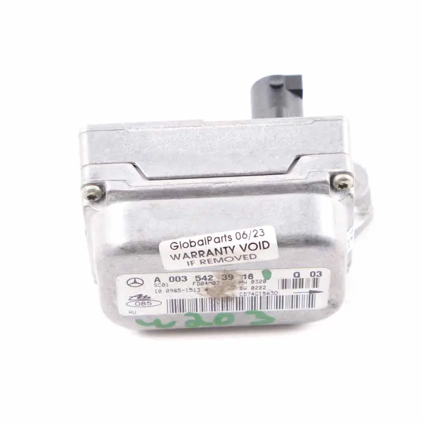 Gier Sensor Mercedes W203 W209 ESP Drehraten Steuer Gerät Modul für mit Teilenummer A0035423918 Gier Sensor Mercedes W203 W209 ESP Drehraten Steuer Gerät Modul - SKU A0035423918 - Teilenummer A0035423918