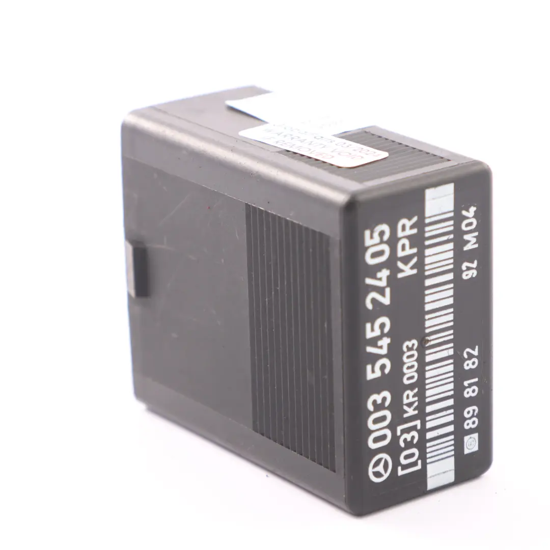  Relais Mercedes W124 E280 Benzin Benzinpumpe Abschalt Relais - SKU A0035452405 - Teilenummer A0035452405