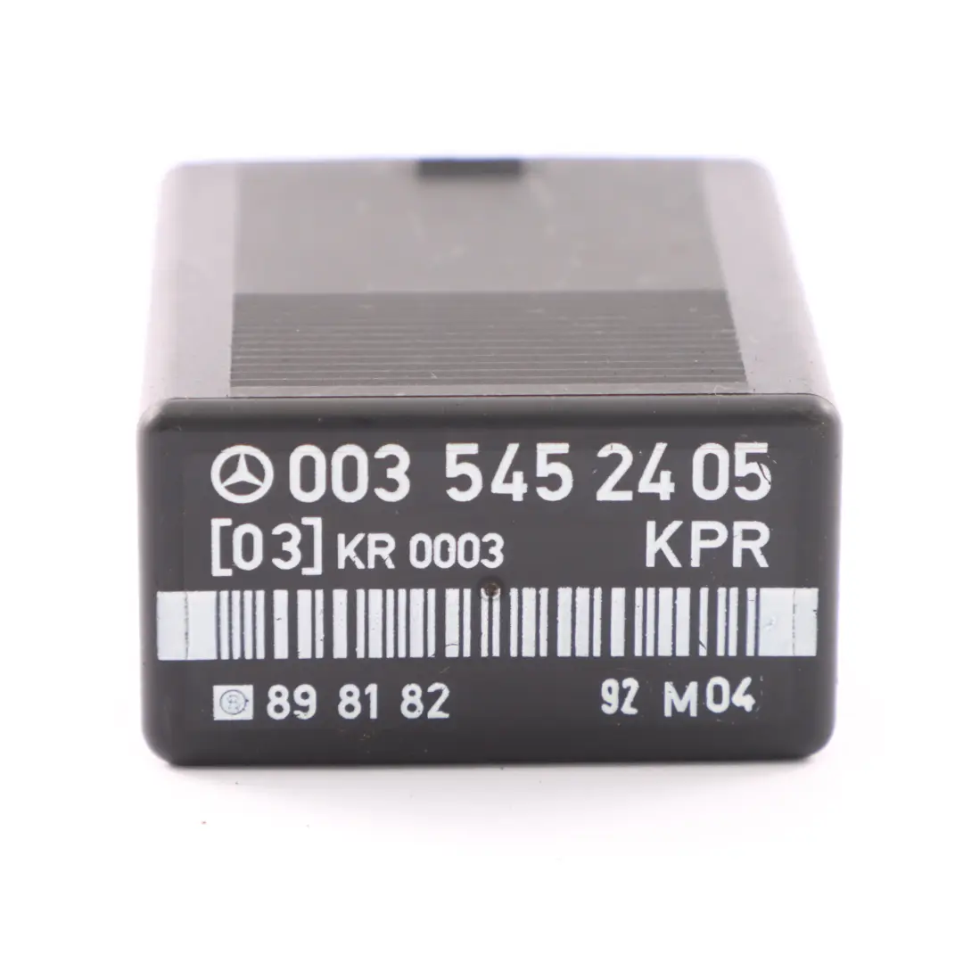 Relè Mercedes W124 E280 Pompa carburante a benzina Interruzione relè per con numero di parte A0035452405 Relè Mercedes W124 E280 Pompa carburante a benzina Interruzione relè - SKU A0035452405 - Numero di parte A0035452405