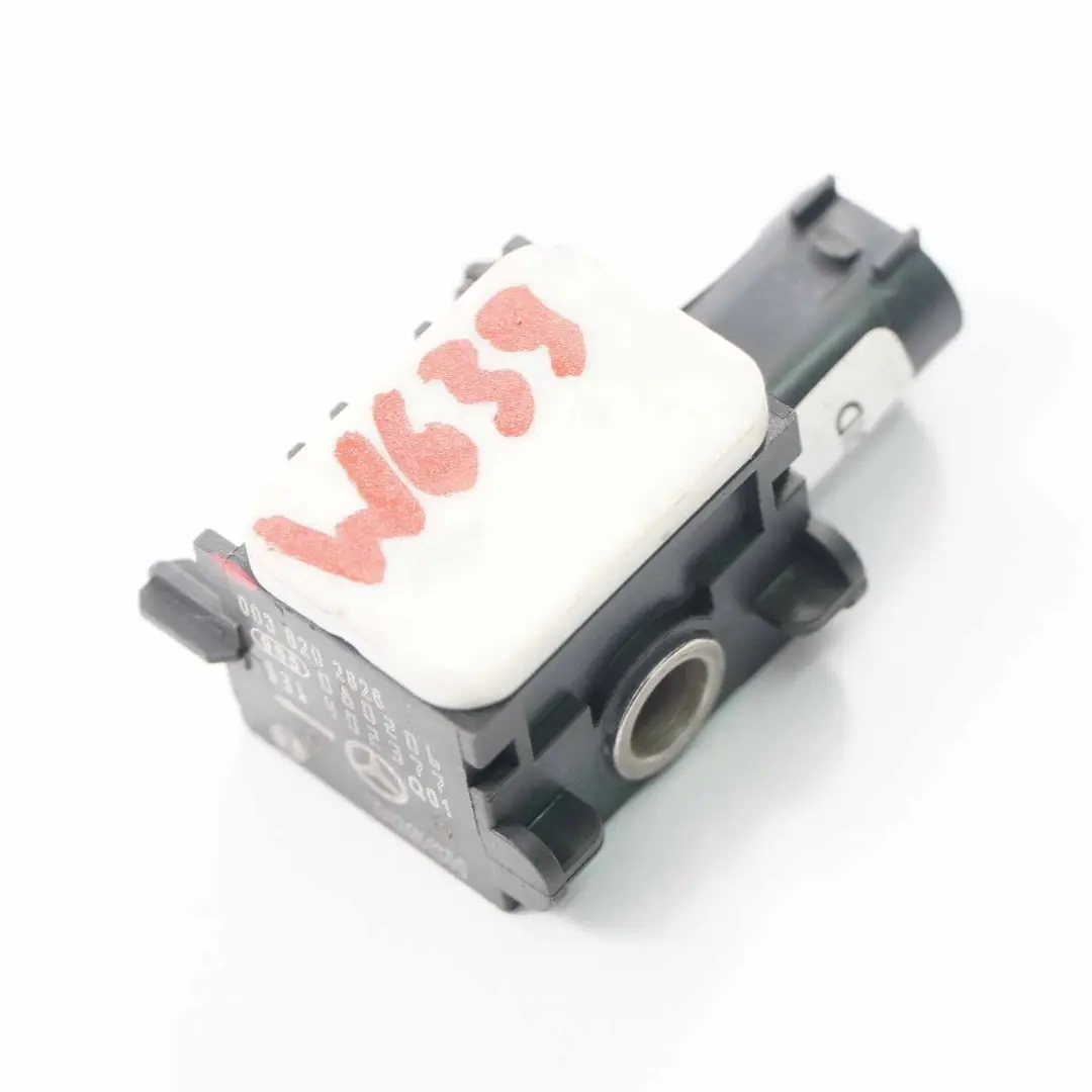 W216 W221 W251 W639 W906 Crash Sensor Impact Control to Mercedes W164 with Part number A0038202826 Mercedes W164 W216 W221 W251 W639 W906 Crash Sensor Impact Control - SKU A0038202826 - Part number A0038202826