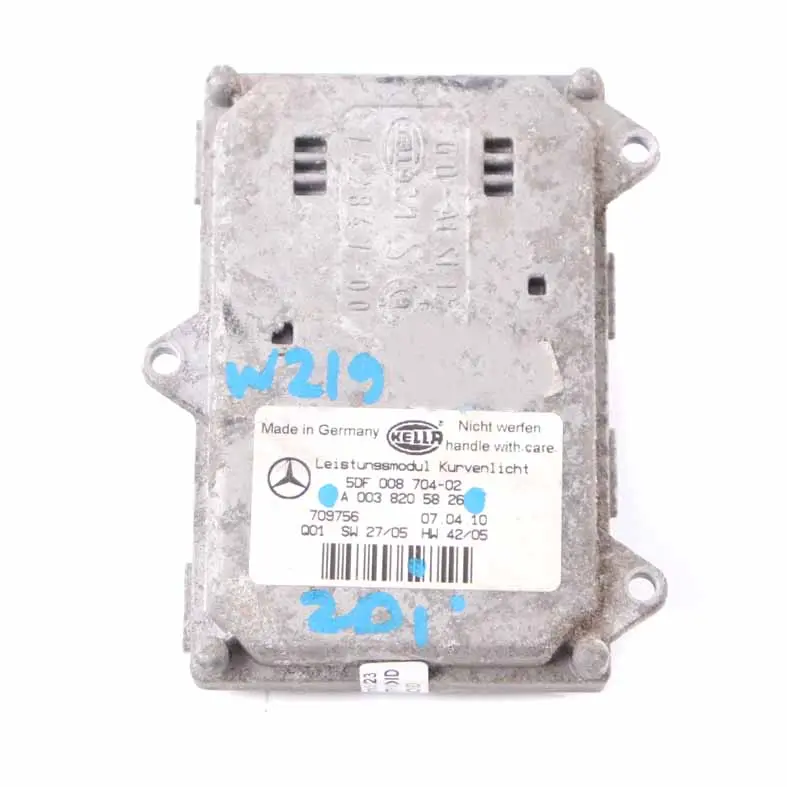  Light Module Mercedes W211 W219 Headlight Headlamp Xenon Unit - SKU A0038205826 - Part number A0038205826