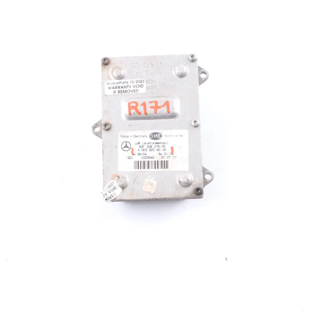 Scheinwerfer Modul Xenon Ballast Steuergerät für Mercedes SLK R171 mit Teilenummer A0038206026 Mercedes SLK R171 Scheinwerfer Modul Xenon Ballast Steuergerät - SKU A0038206026 - Teilenummer A0038206026