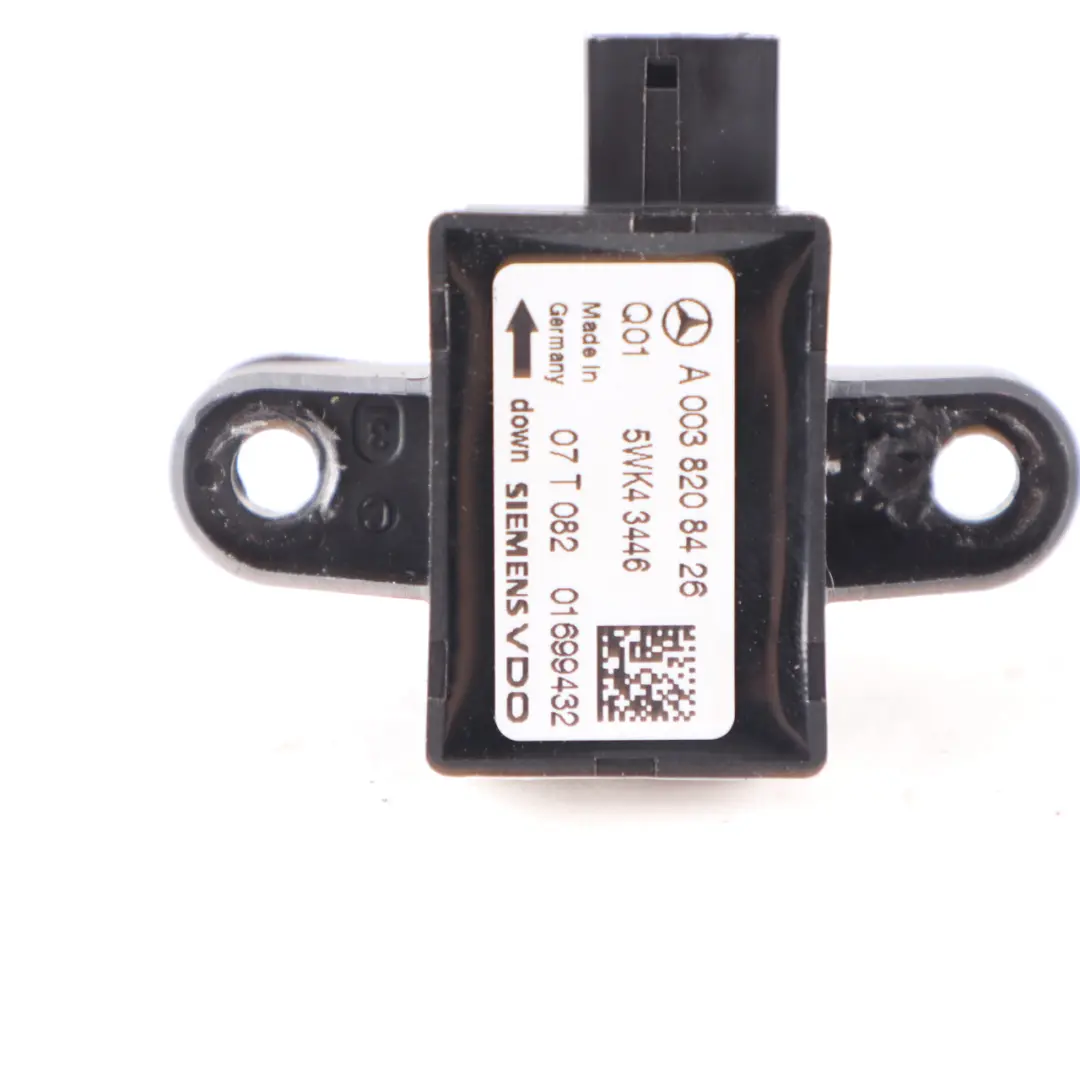 Sensor de choque Mercedes W164 W221 Airbag Impacto Delantero Trasero para con número de pieza A0038208426 Sensor de choque Mercedes W164 W221 Airbag Impacto Delantero Trasero - SKU A0038208426 - Número de pieza A0038208426