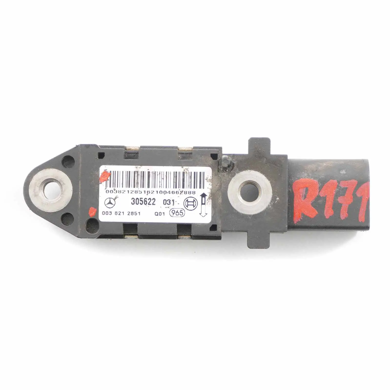 Mercedes SLK R171 Crash Sensor Air Bag Impact Module Control Unit A0038212851