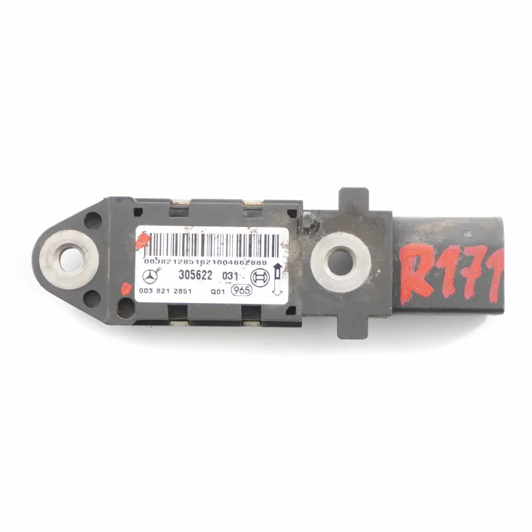 Crash Sensor Air Module Impact Control Unit to Mercedes SLK R171 with Part number A0038212851 Mercedes SLK R171 Crash Sensor Air Module Impact Control Unit - SKU A0038212851 - Part number A0038212851