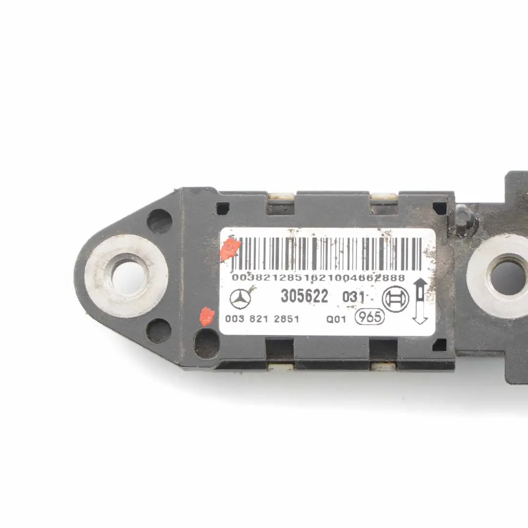 Crash Capteur Air Bag Impact Modul pour Mercedes SLK R171 à propos du numéro de pièce A0038212851 Mercedes SLK R171 Crash Capteur Air Bag Impact Modul - SKU A0038212851 - Numéro de pièce A0038212851