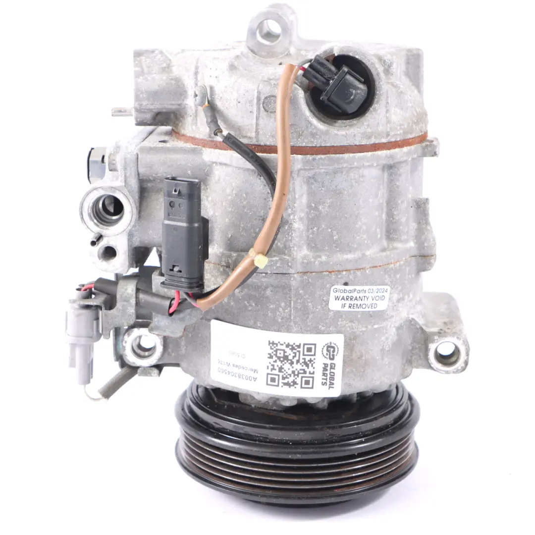 Compresseur Mercedes W176 W242 W246 Compresseur de climatisation pour à propos du numéro de pièce A0038304560 Compresseur Mercedes W176 W242 W246 Compresseur de climatisation - SKU A0038304560 - Numéro de pièce A0038304560