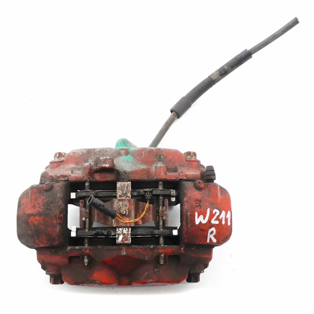 W219 Brake Caliper Front Right O/S Wheel Unit Brake to Mercedes W211 with Part number A0044201083 Mercedes W211 W219 Brake Caliper Front Right O/S Wheel Unit Brake - SKU A0044201083 - Part number A0044201083