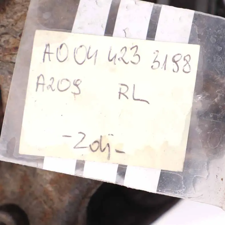 Brake Caliper Mercedes W209 Rear Left Wheel N/S Braking Unit 42/20 to with Part number A0044233198 Brake Caliper Mercedes W209 Rear Left Wheel N/S Braking Unit 42/20 - SKU A0044233198 - Part number A0044233198