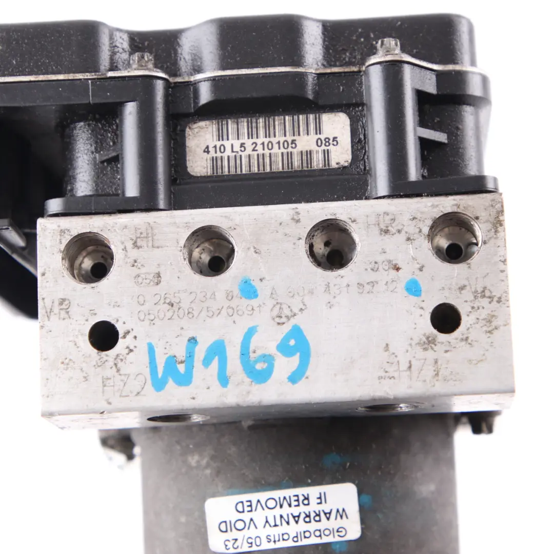  Pompe de frein Mercedes W169 W245 ABS Unité de freinage hydraulique A0054319512 - SKU A0044319212 - Numéro de pièce A0044319212