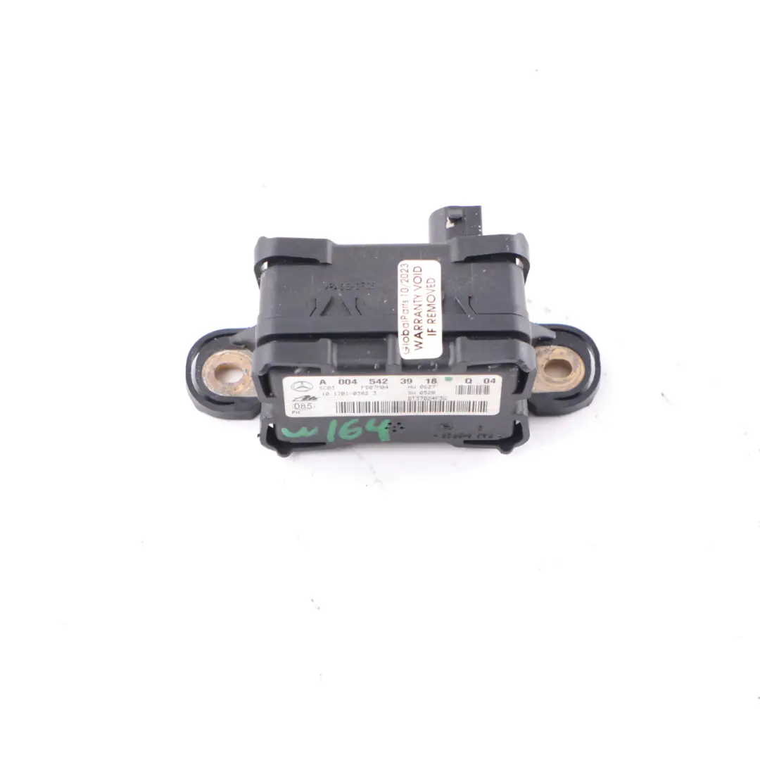 Sensor de guiñada Mercedes ML W164 W221 W251 ESP Rotation Rate Unit para con número de pieza A0045423918 Sensor de guiñada Mercedes ML W164 W221 W251 ESP Rotation Rate Unit - SKU A0045423918 - Número de pieza A0045423918