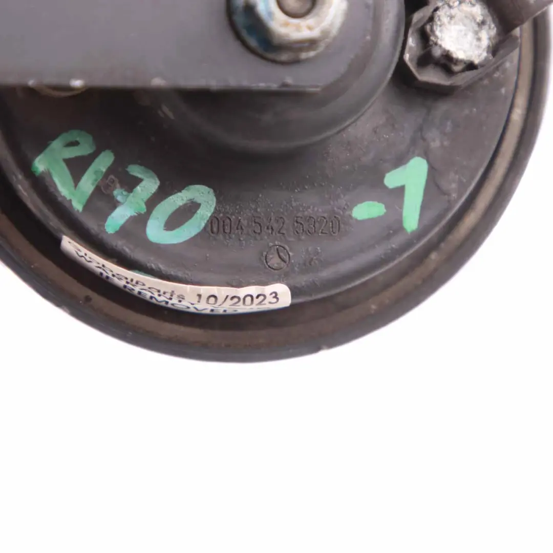 Horn Signal Siren Fanfare Hella 400Hz to Mercedes SLK R170 with Part number A0045425320 Mercedes SLK R170 Horn Signal Siren Fanfare Hella 400Hz - SKU A0045425320-1 - Part number A0045425320