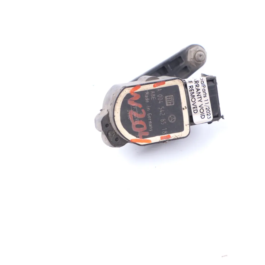 Luz faro Unidad Sensor Nivel Altura Módulo para Mercedes W204 con número de pieza A0045428518 Mercedes W204 Luz faro Unidad Sensor Nivel Altura Módulo - SKU A0045428518 - Número de pieza A0045428518