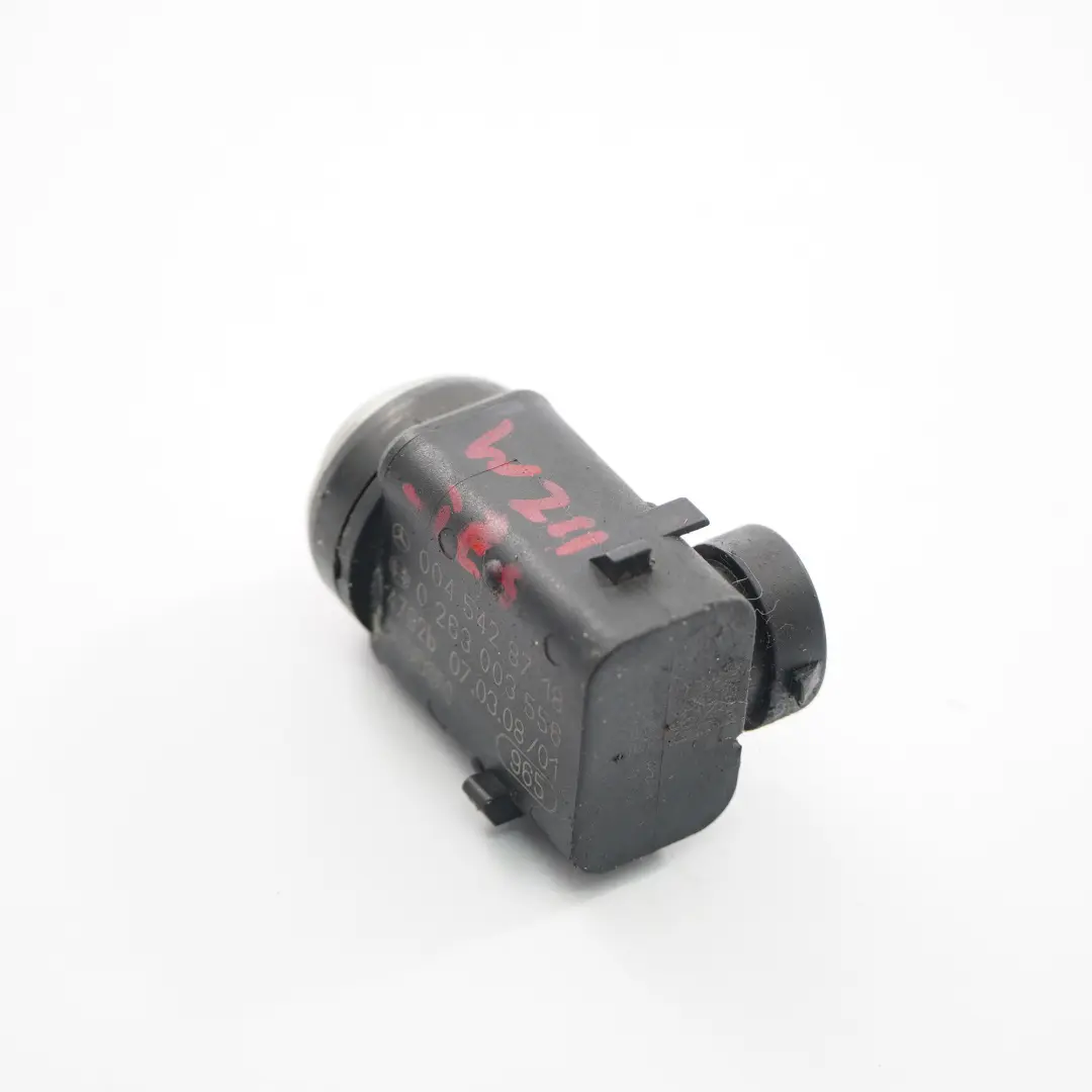 Mercedes W203 W211 Parking Sensor PDC Distance Tellurium Silver 762 - SKU A0045428718-TES - Part number A0045428718