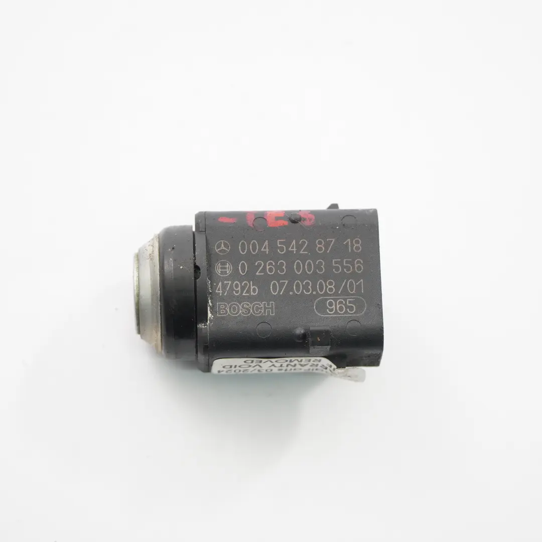 Mercedes W203 W211 Parking Sensor PDC Distance Tellurium Silver 762 - SKU A0045428718-TES - Part number A0045428718
