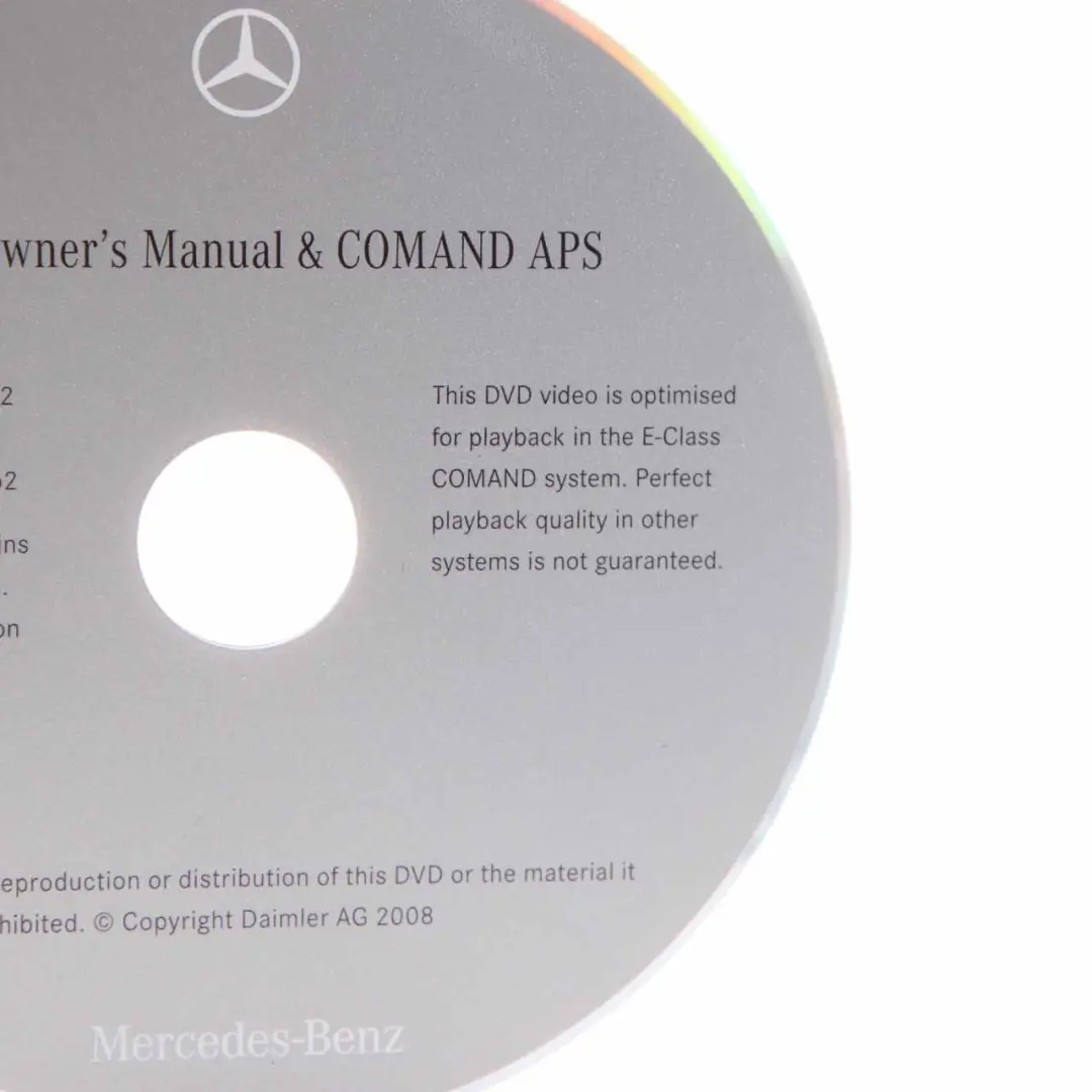 Media Player Radio COMAND Instruction APS to Mercedes W211 C219 CD with Part number A0045841181 Mercedes W211 C219 CD Media Player Radio COMAND Instruction APS - SKU A0045841181 - Part number A0045841181