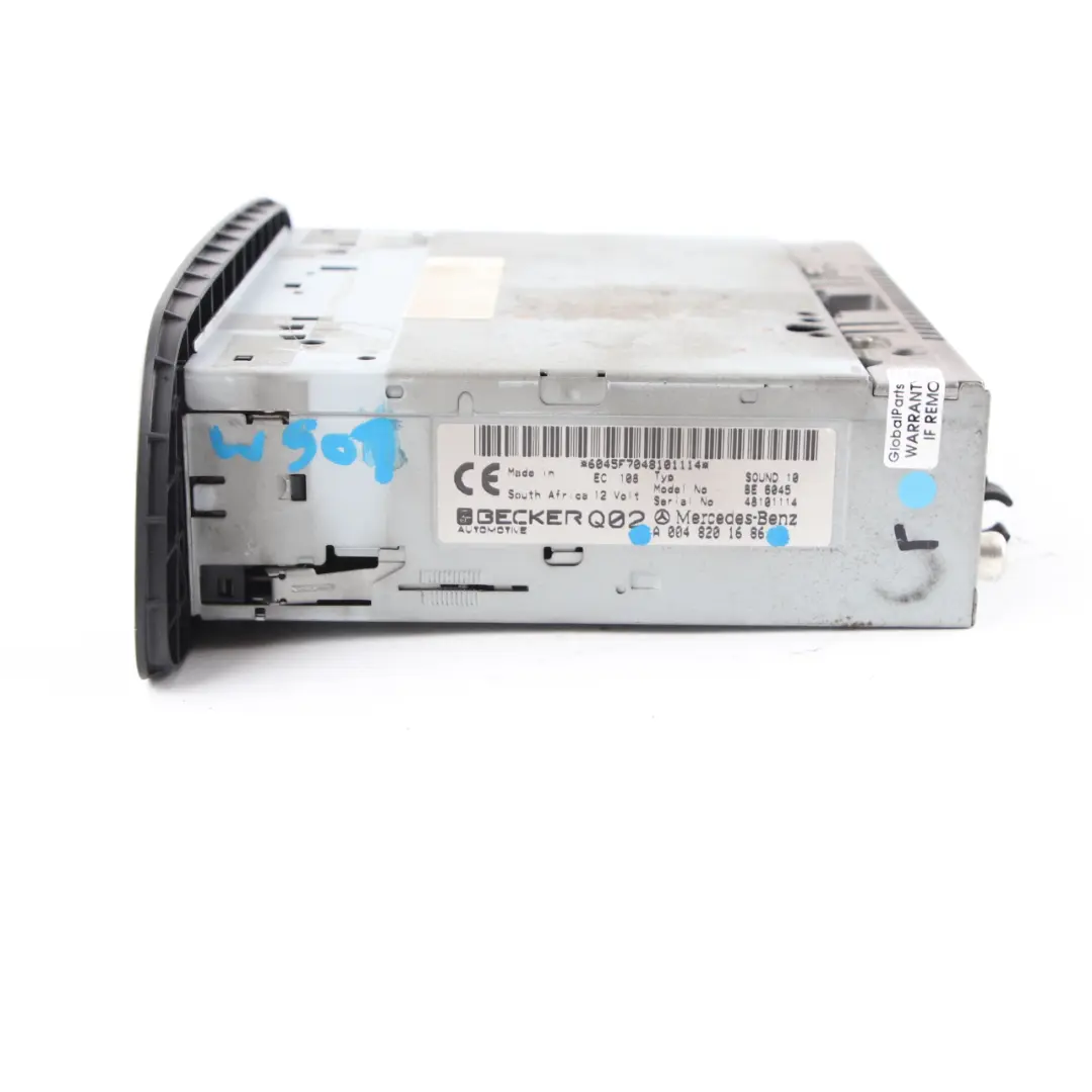 Mercedes Vito W901 W903 Audio Radio Head Control Unit - SKU A0048201686 - Part number A0048201686