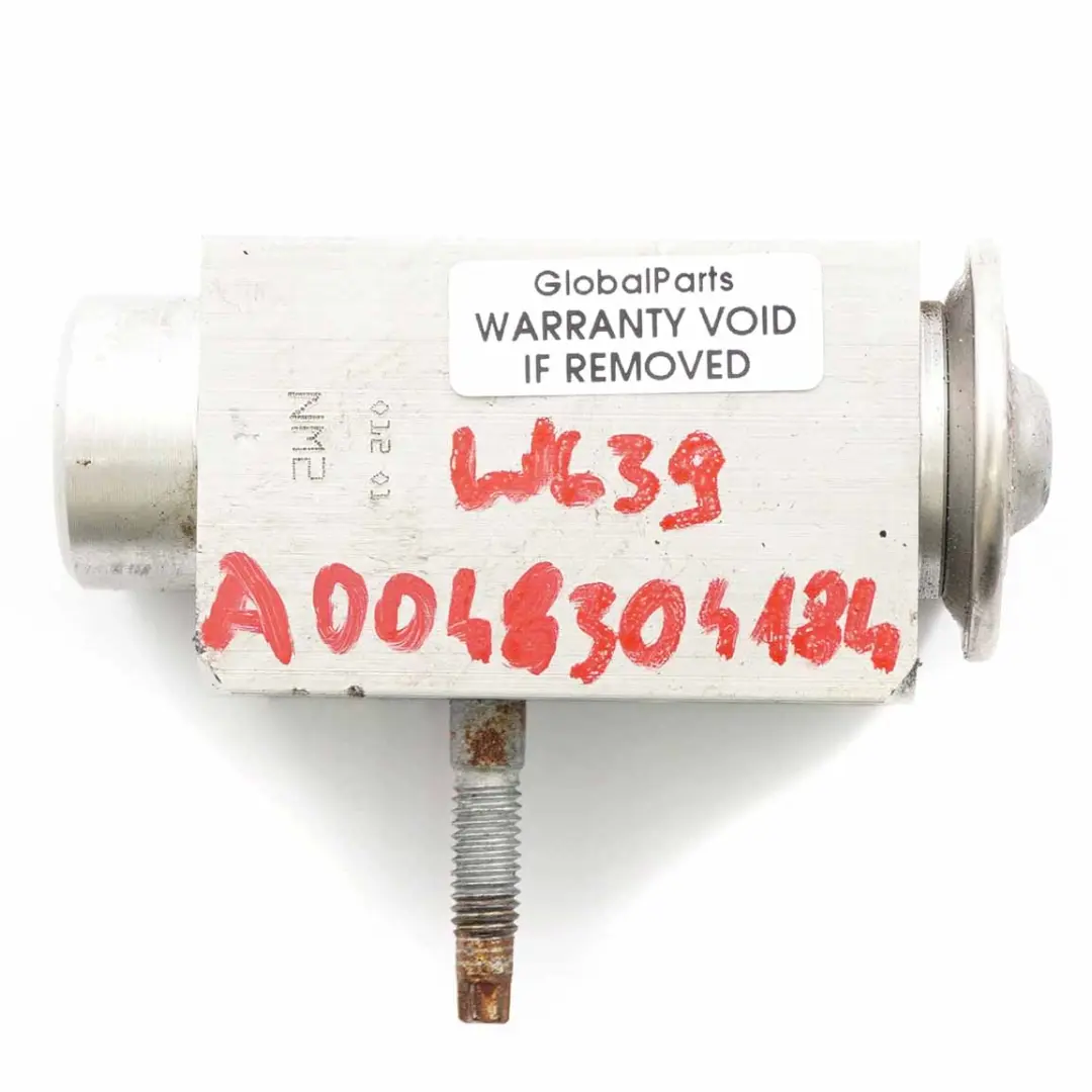 Expansionsventil A/C Klimaanlagenventil für Mercedes Vito Viano W639 mit Teilenummer A0048304184 Mercedes Vito Viano W639 Expansionsventil A/C Klimaanlagenventil - SKU A0048304184 - Teilenummer A0048304184