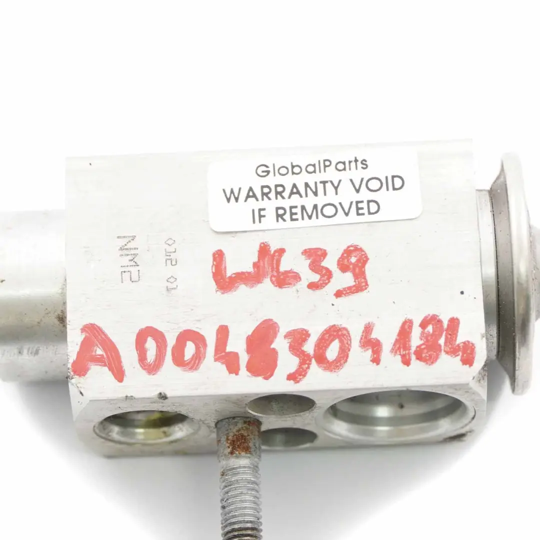 Valve d'expansion A/C Valve climatisation pour Mercedes Vito Viano W639 à propos du numéro de pièce A0048304184 Mercedes Vito Viano W639 Valve d'expansion A/C Valve climatisation - SKU A0048304184 - Numéro de pièce A0048304184
