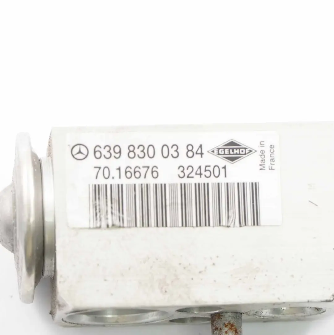 Válvula Expansión A/C Válvula Aire Acondicionado para Mercedes Vito W639 con número de pieza A0048304184 Mercedes Vito W639 Válvula Expansión A/C Válvula Aire Acondicionado - SKU A0048304184 - Número de pieza A0048304184