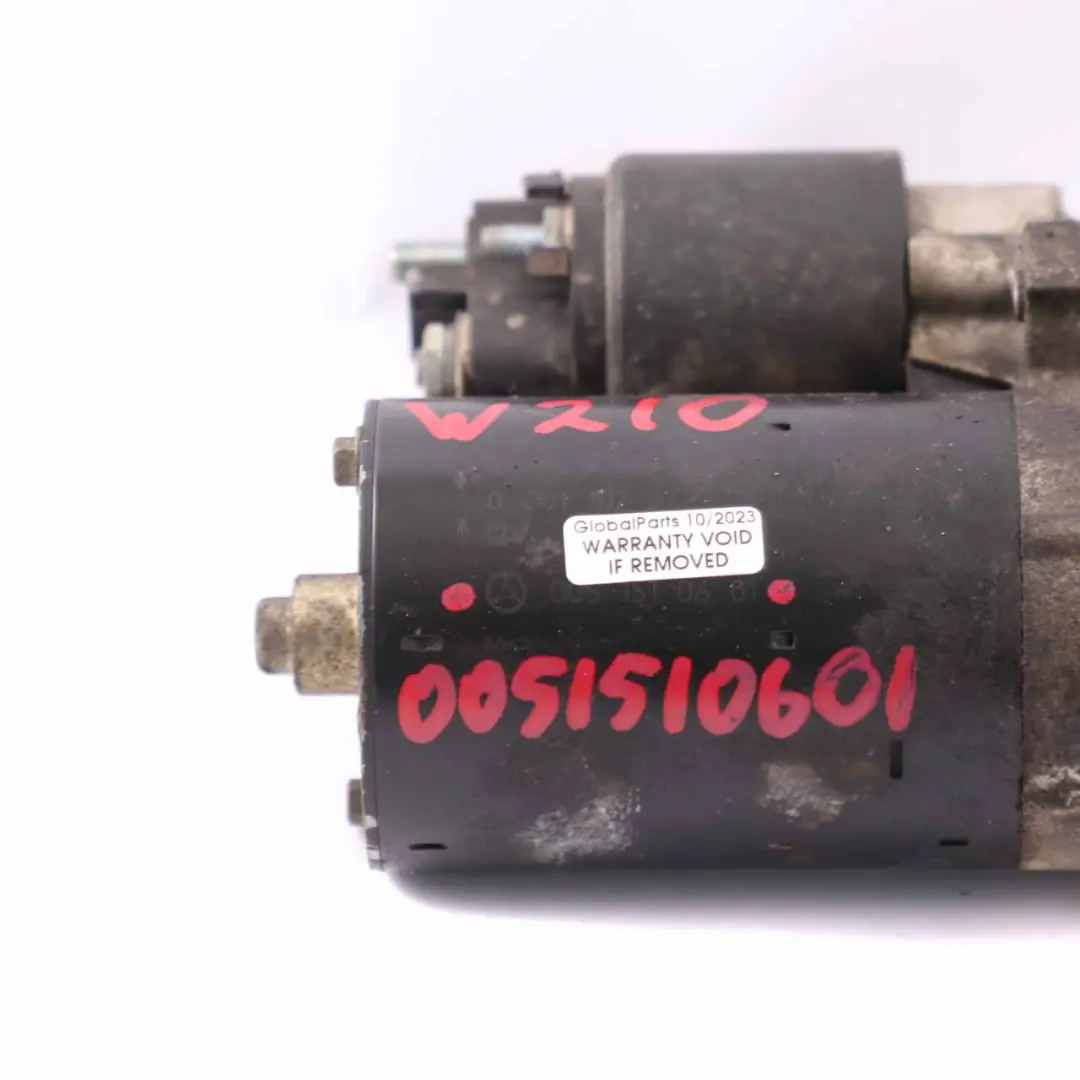 Motorino avviamento Mercedes R170 W210 W901 Attuatore motore diesel per con numero di parte A0051510601 Motorino avviamento Mercedes R170 W210 W901 Attuatore motore diesel - SKU A0051510601 - Numero di parte A0051510601