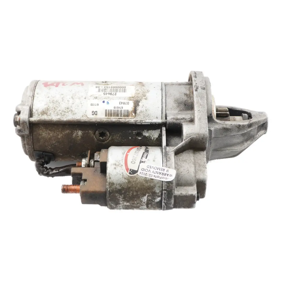 Mercedes W203 W210 W211 Motor de Arranque Motor Diesel Remy - SKU A0051511301-4 - Número de pieza A0051511301