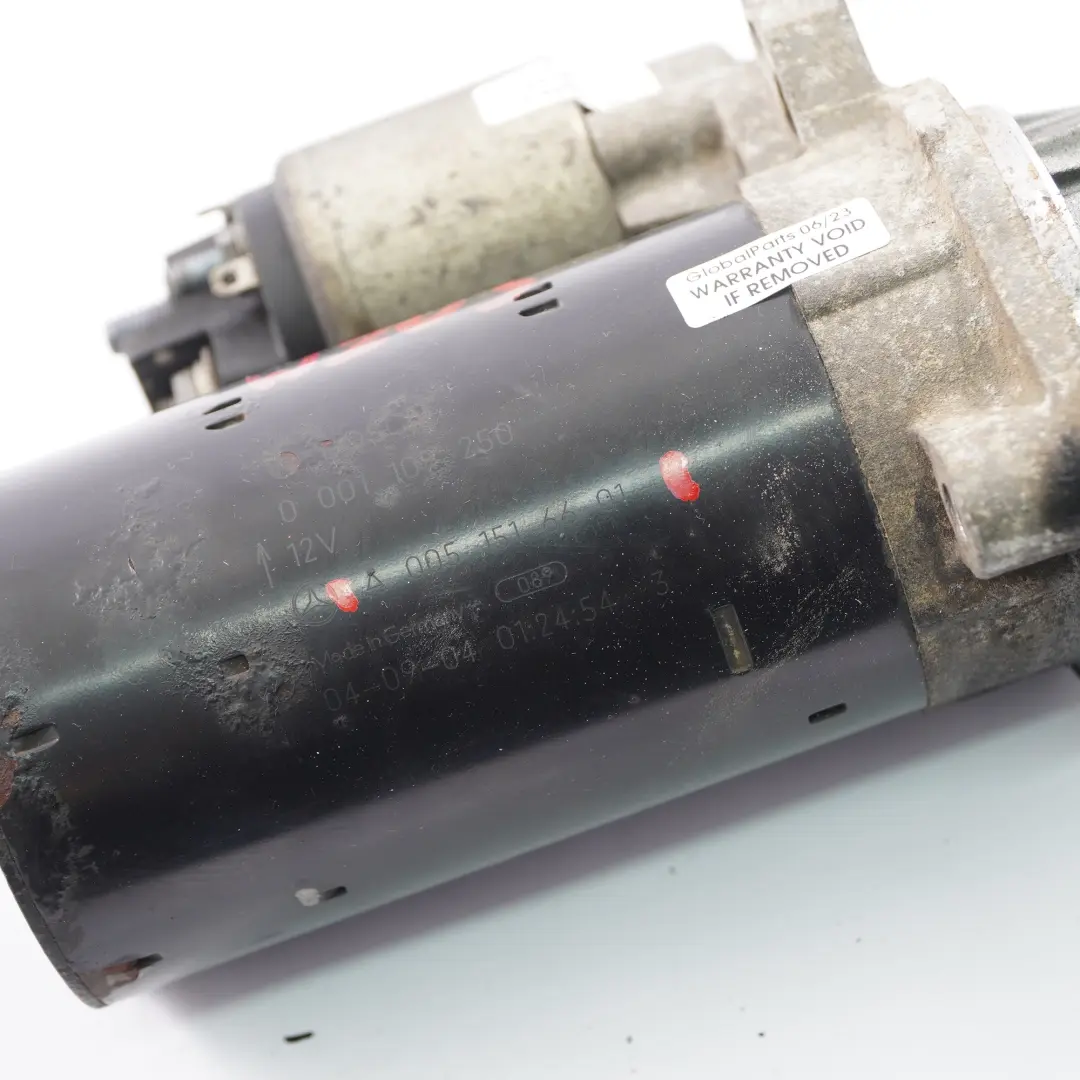  Motorino di avviamento Mercedes W203 W209 W211 W906 Motore Diesel - SKU A0051516601 - Numero di parte A0051516601