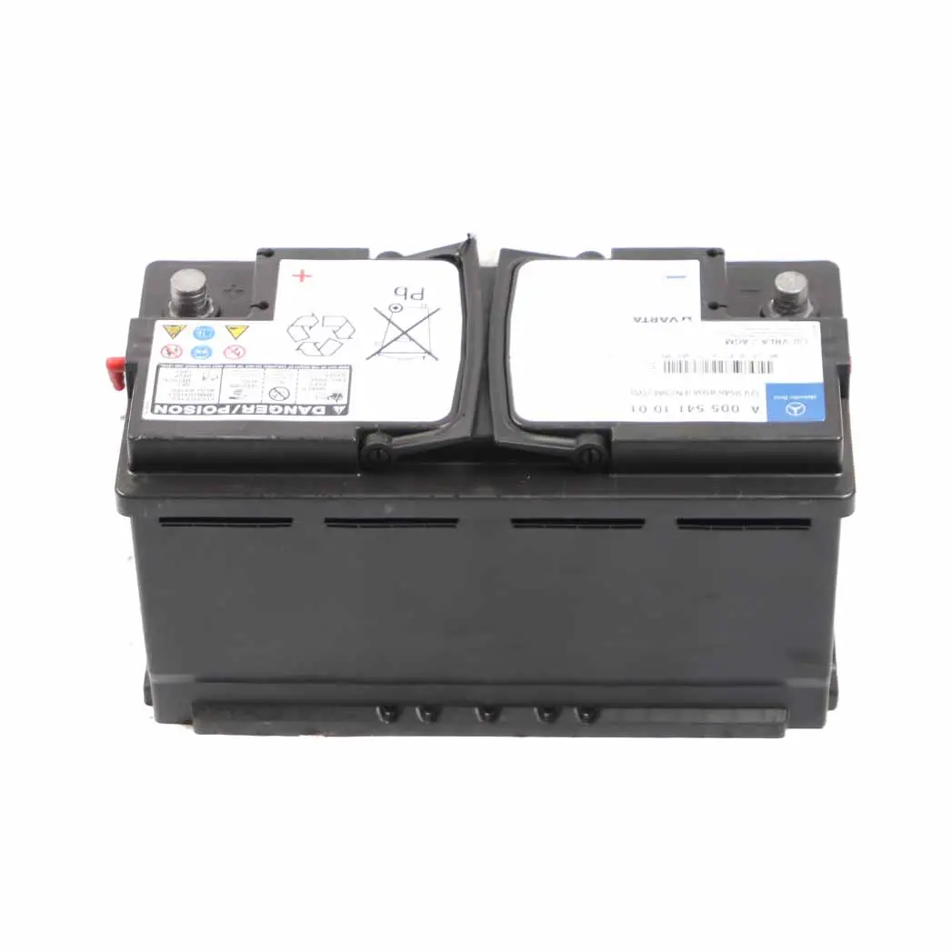 VRLA / AGM 12V Accumulator Battery 95Ah 850A to Mercedes with Part number A0055411001 Mercedes VRLA / AGM 12V Accumulator Battery 95Ah 850A - SKU A0055411001 - Part number A0055411001