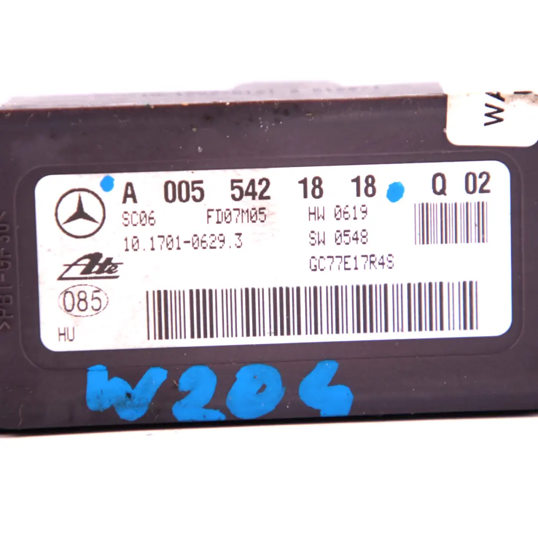 Moduł Czujnika ESP do Mercedes W204 o numerze A0055421818 Mercedes W204 Moduł Czujnika ESP - SKU A0055421818 - Numer Części A0055421818