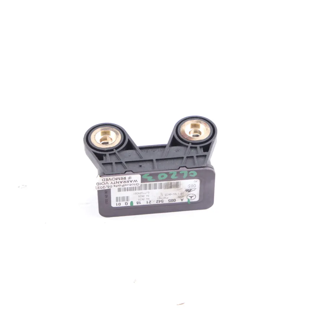 Yaw Sensor Mercedes R171 W203 W209 ESP Rotation Rate Unit Module to with Part number A0055422118 Yaw Sensor Mercedes R171 W203 W209 ESP Rotation Rate Unit Module - SKU A0055422118 - Part number A0055422118