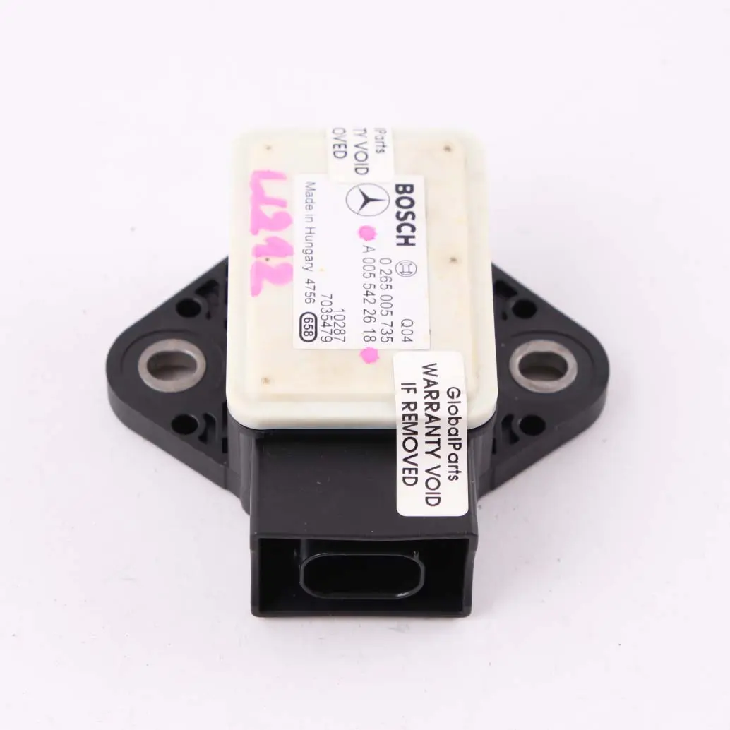 Sensor Velocidad Mercedes W212 ESP Yaw Rotation Control Unit Module para con número de pieza A0055422618 Sensor Velocidad Mercedes W212 ESP Yaw Rotation Control Unit Module - SKU A0055422618 - Número de pieza A0055422618