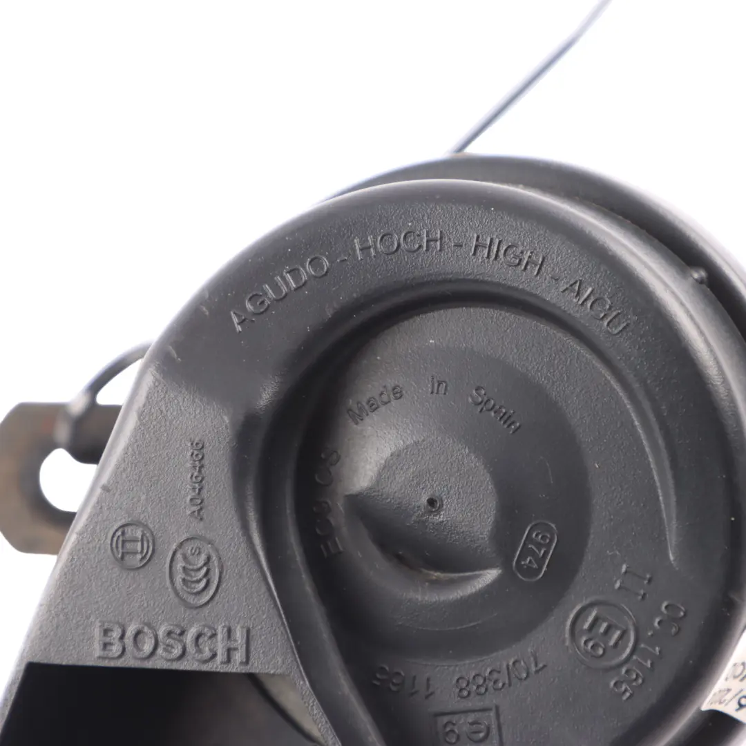 Bocina Señal Mercedes W203 W251 Derecha Alarma Sirena Tono Alto para con número de pieza A0055425720 Bocina Señal Mercedes W203 W251 Derecha Alarma Sirena Tono Alto - SKU A0055425720 - Número de pieza A0055425720