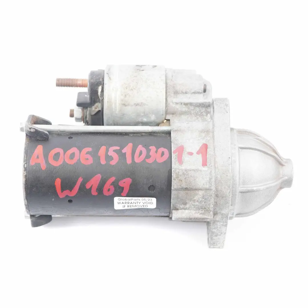 Rozrusznik Starter do Mercedes W169 W245 Benzyna o numerze A0061510301 Mercedes W169 W245 Benzyna Rozrusznik Starter - SKU A0061510301-1 - Numer Części A0061510301