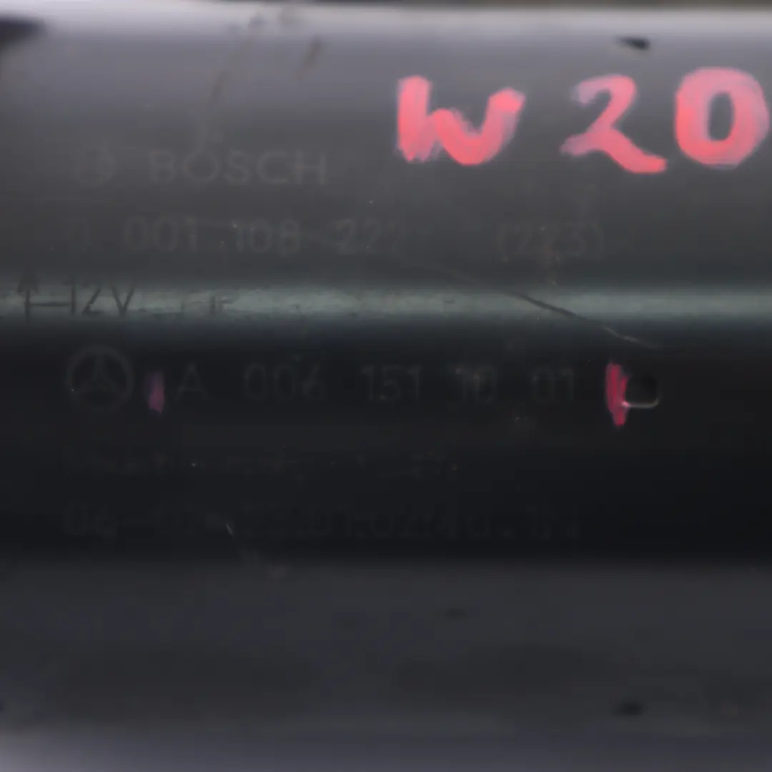 Anlasser Mercedes W906 M272 Motor Diesel Bosch für mit Teilenummer A0061511001 Anlasser Mercedes W906 M272 Motor Diesel Bosch - SKU A0061511001 - Teilenummer A0061511001