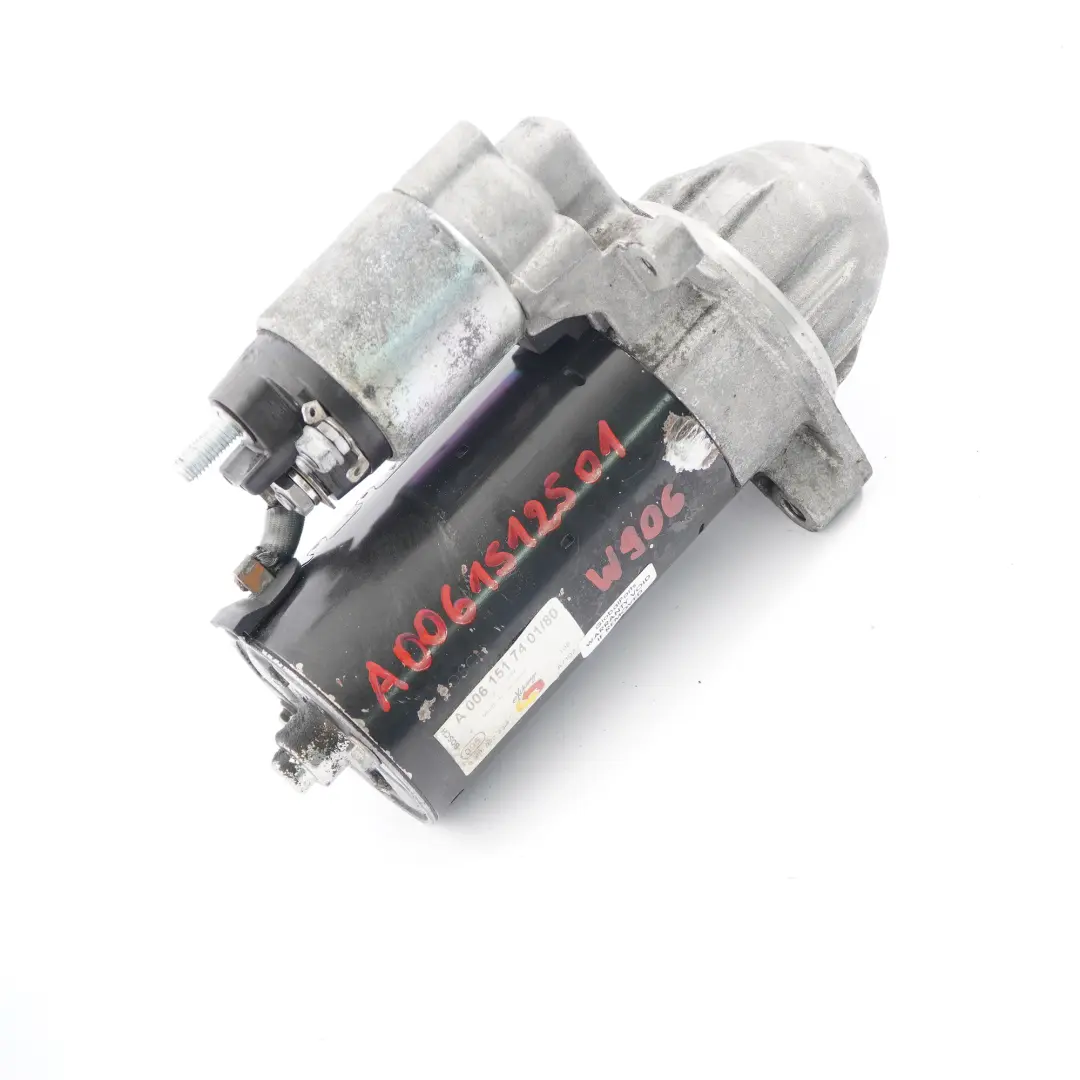  Mercedes-Benz Classe C W203 W204 Motore Diesel Motorino avviamento - SKU A0061512501 - Numero di parte A0061512501