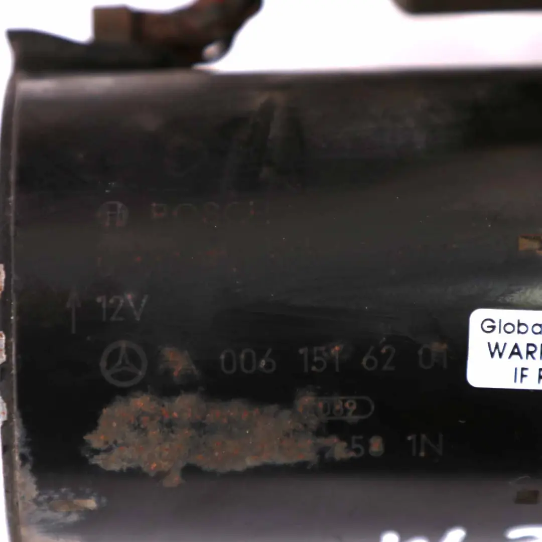  Motor arranque Mercedes Sprinter W204 W211 W212 OM646 Motor diesel - SKU A0061516201 - Número de pieza A0061516201