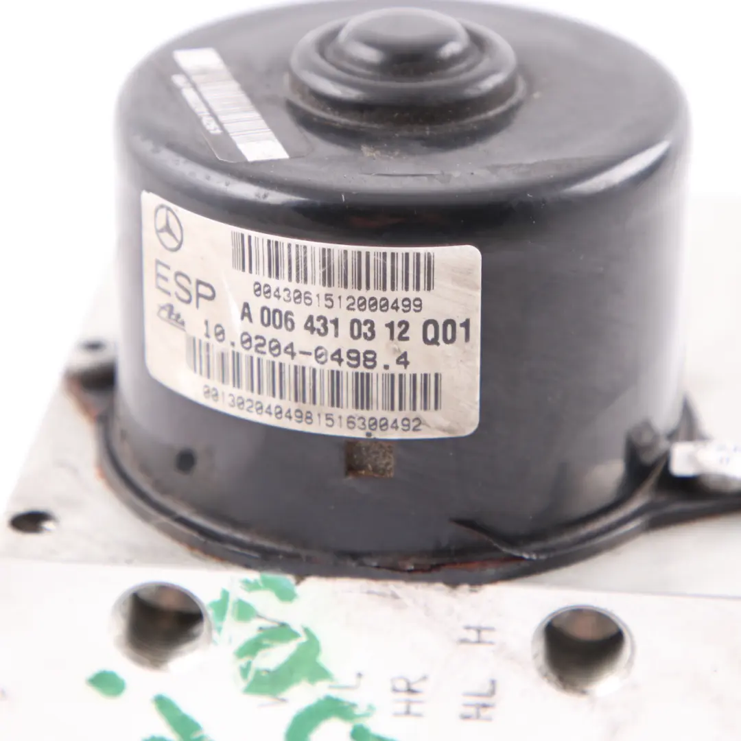 ABS ESP Hydraulische Bremspumpe A0355458132 A0054314412 Mercedes W203 - SKU A0064310312 - Teilenummer A0064310312