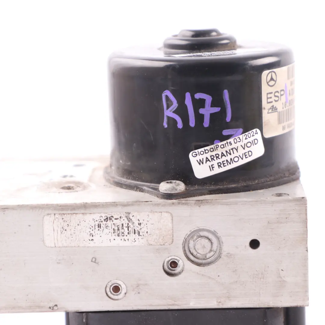 Brake Pump ABS ESP Hydraulic Unit A0375453832 to Mercedes SLK R171 with Part number A0064314912 Mercedes SLK R171 Brake Pump ABS ESP Hydraulic Unit A0375453832 - SKU A0064314912 - Part number A0064314912