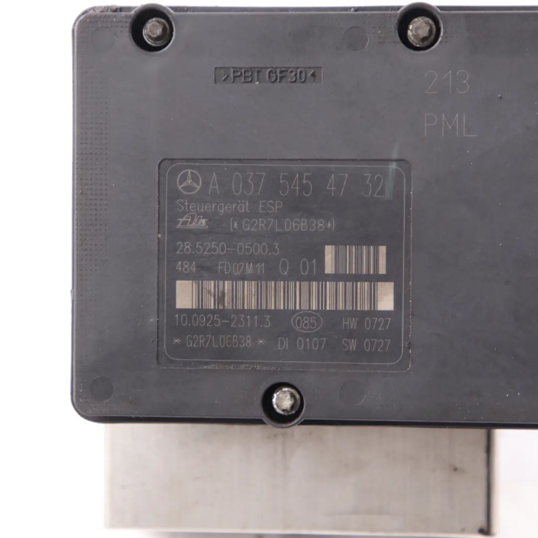 Pompe de frein Mercedes W203 ABS ESP Unité de frein hydraulique pour à propos du numéro de pièce A0064315112 Pompe de frein Mercedes W203 ABS ESP Unité de frein hydraulique - SKU A0064315112 - Numéro de pièce A0064315112