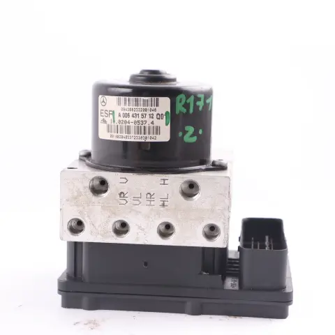 Brake Pump ABS ESP Hydraulic Unit A0375454832 to Mercedes SLK R171 with Part number A0064315712 Mercedes SLK R171 Brake Pump ABS ESP Hydraulic Unit A0375454832 - SKU A0064315712 - Part number A0064315712
