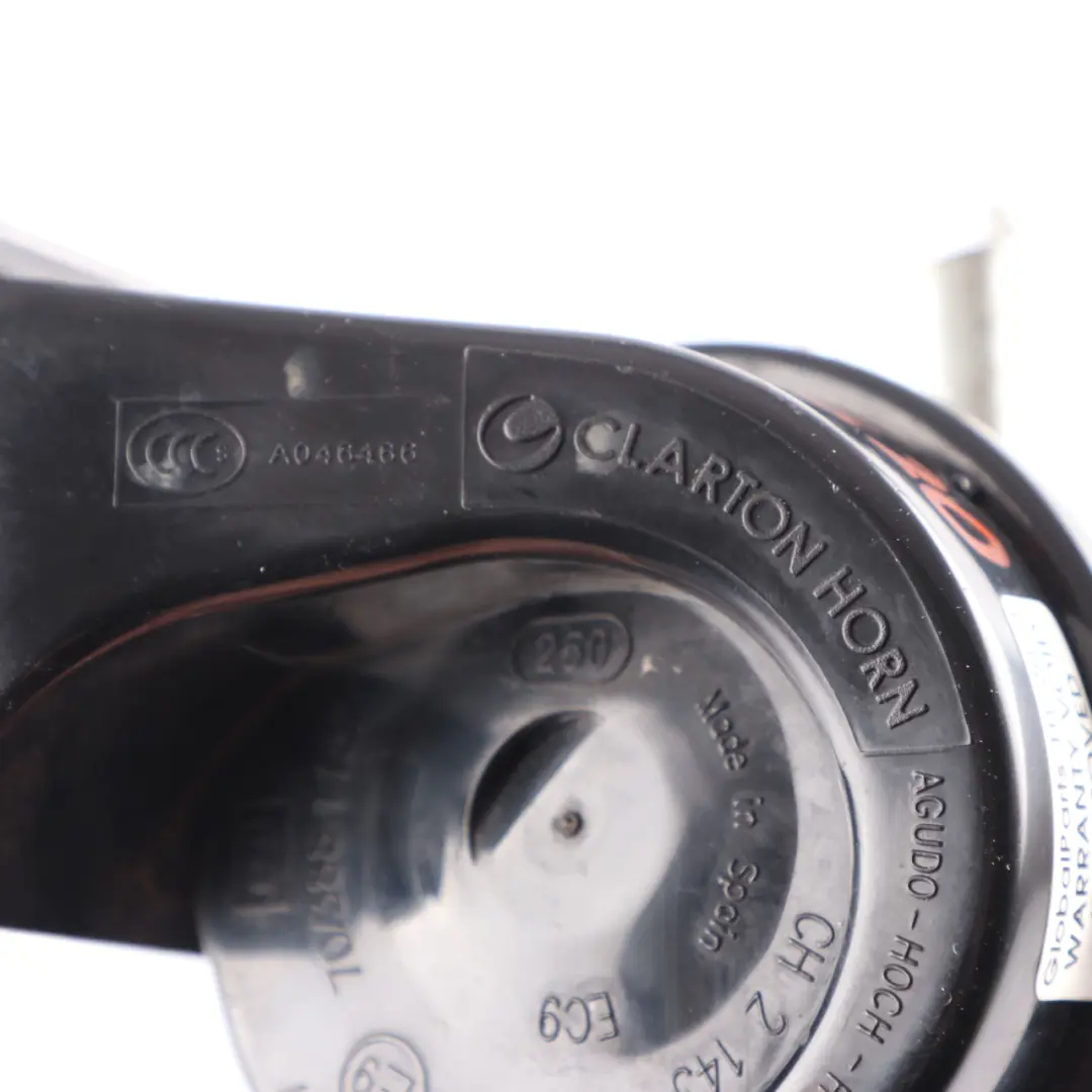 Sygnał Klakson Dźwiękowy do Mercedes W204 W212 o numerze A0065421620 Mercedes W204 W212 Sygnał Klakson Dźwiękowy - SKU A0065421620 - Numer Części A0065421620