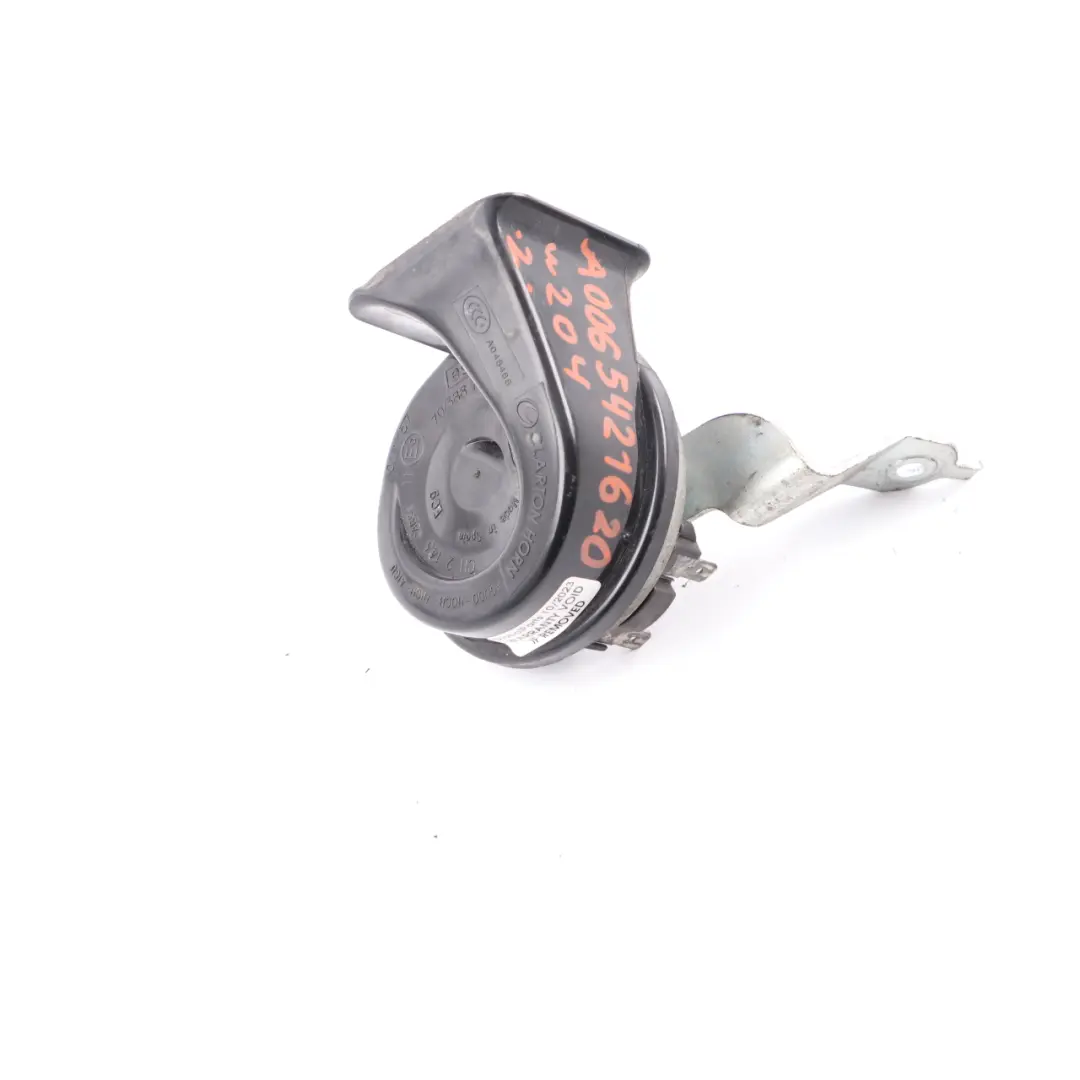  Horn Signal Mercedes W204 W212 Fanfare High Tone Siren Pitch - SKU A0065421620 - Part number A0065421620