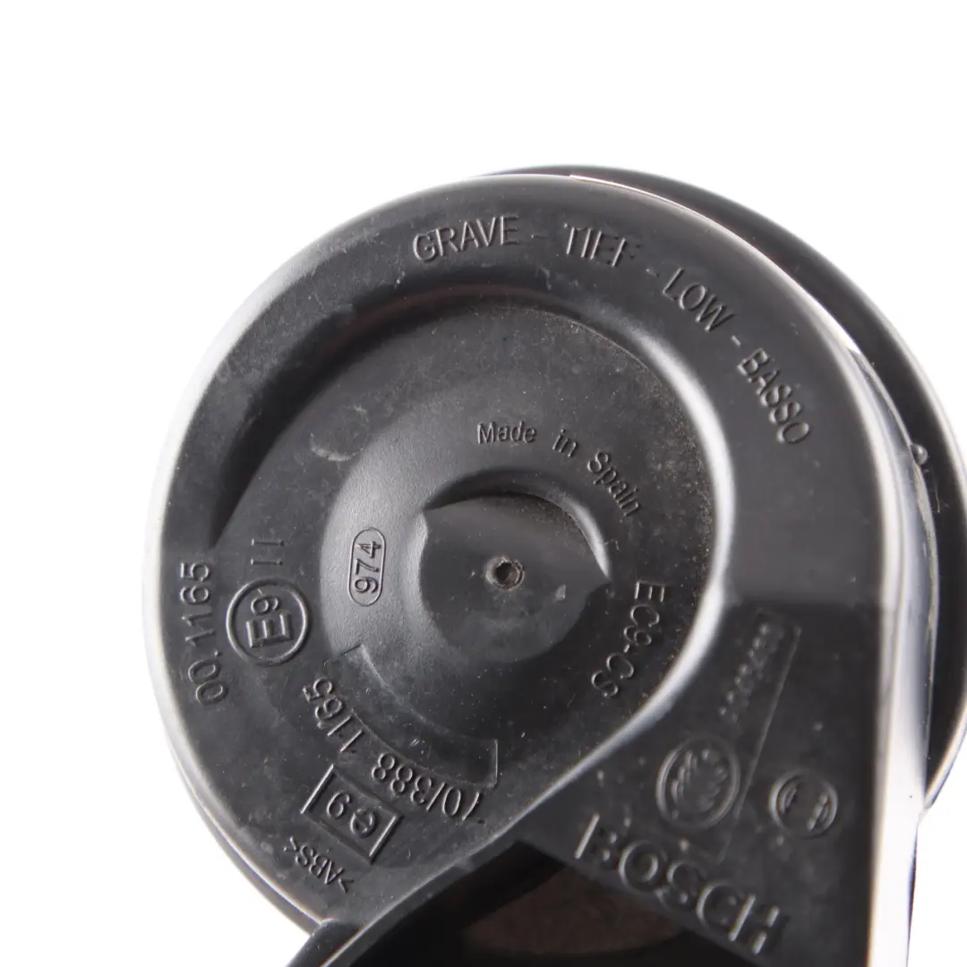 Segnale Acustico Fanfara A Basso Tono Bosch 500Hz per Mercedes W245 con numero di parte A0065424420 Mercedes W245 Segnale Acustico Fanfara A Basso Tono Bosch 500Hz - SKU A0065424420-1 - Numero di parte A0065424420