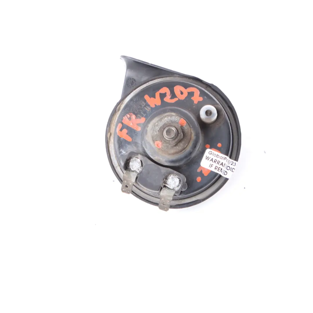 Mercedes W207 C207 Horn Signal Fanfare 510 HZ Right A2075420120 - SKU A0065428220 - Part number A0065428220