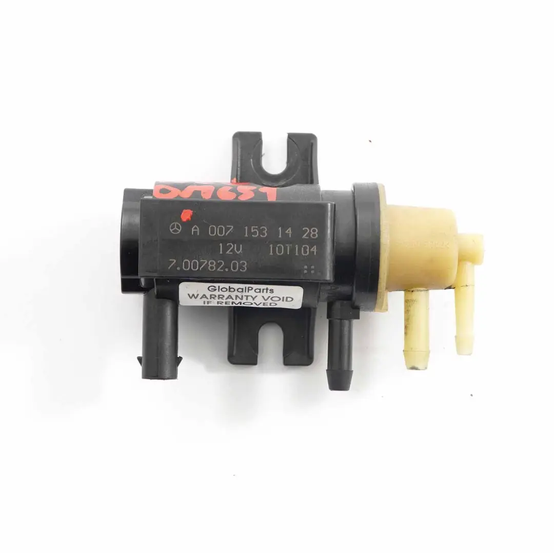  Valvola vuoto Mercedes W204 W212 Solenoide collettore aspirazione - SKU A0071531428 - Numero di parte A0071531428