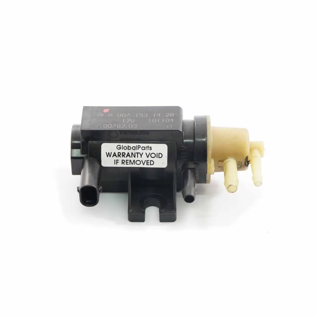 Solenoide Control Válvula Vacío Colector Admisión para Mercedes W204 W212 con número de pieza A0071531428 Mercedes W204 W212 Solenoide Control Válvula Vacío Colector Admisión - SKU A0071531428 - Número de pieza A0071531428