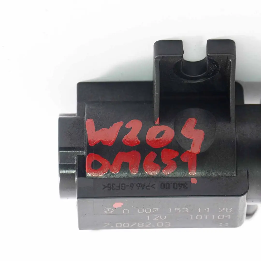  Válvula Vacío Mercedes W204 W212 Solenoide Control Colector Admisión - SKU A0071531428 - Número de pieza A0071531428