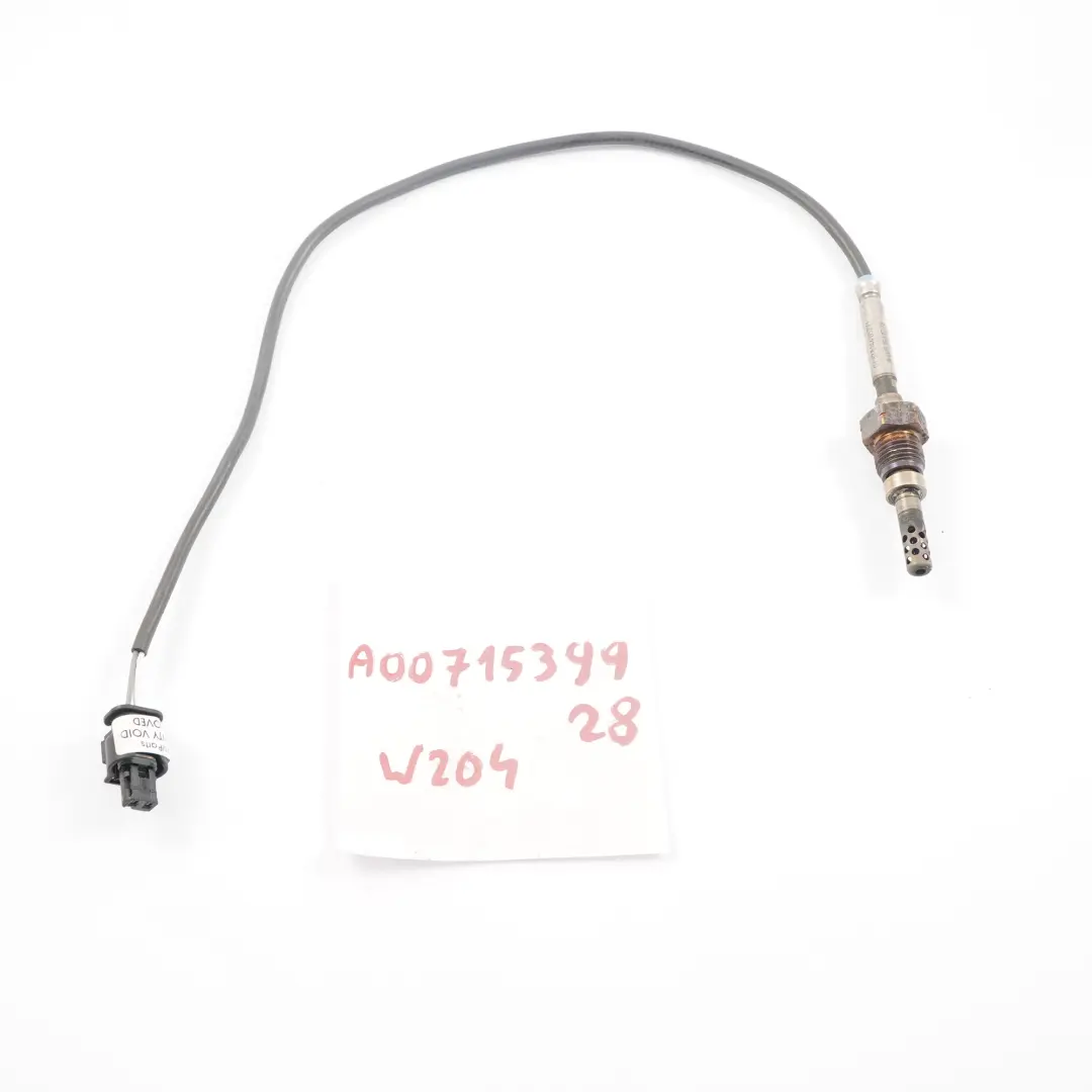 Sensor de Temperatura Escape OM646 Filtro Motor Diesel para Mercedes W204 W212 con número de pieza A0071539928 Mercedes W204 W212 Sensor de Temperatura Escape OM646 Filtro Motor Diesel - SKU A0071539928 - Número de pieza A0071539928