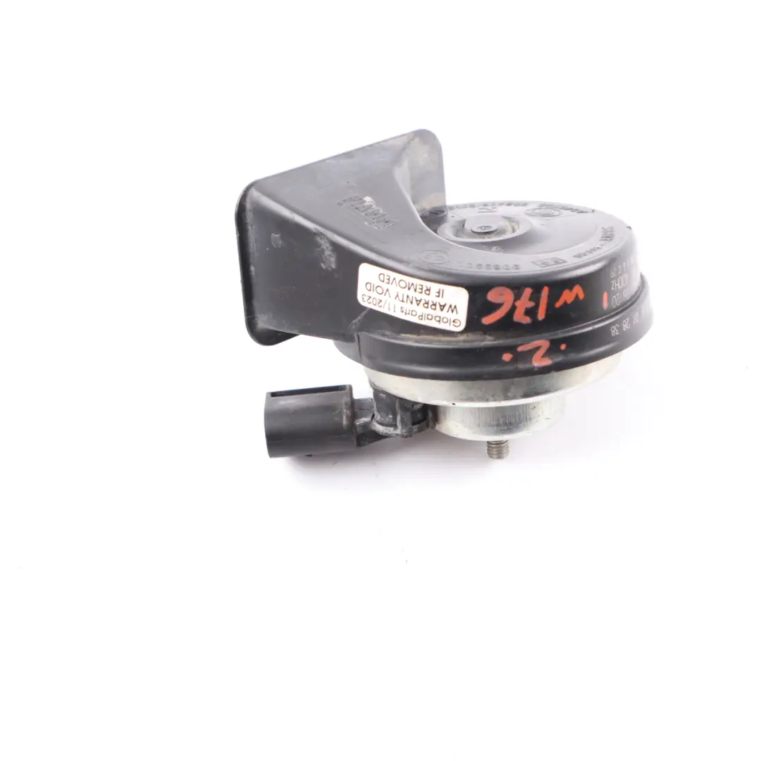 Horn Signal Mercedes W117 W176 W246 Fanfare Siren Left N/S to with Part number A0075427620 Horn Signal Mercedes W117 W176 W246 Fanfare Siren Left N/S - SKU A0075427620 - Part number A0075427620