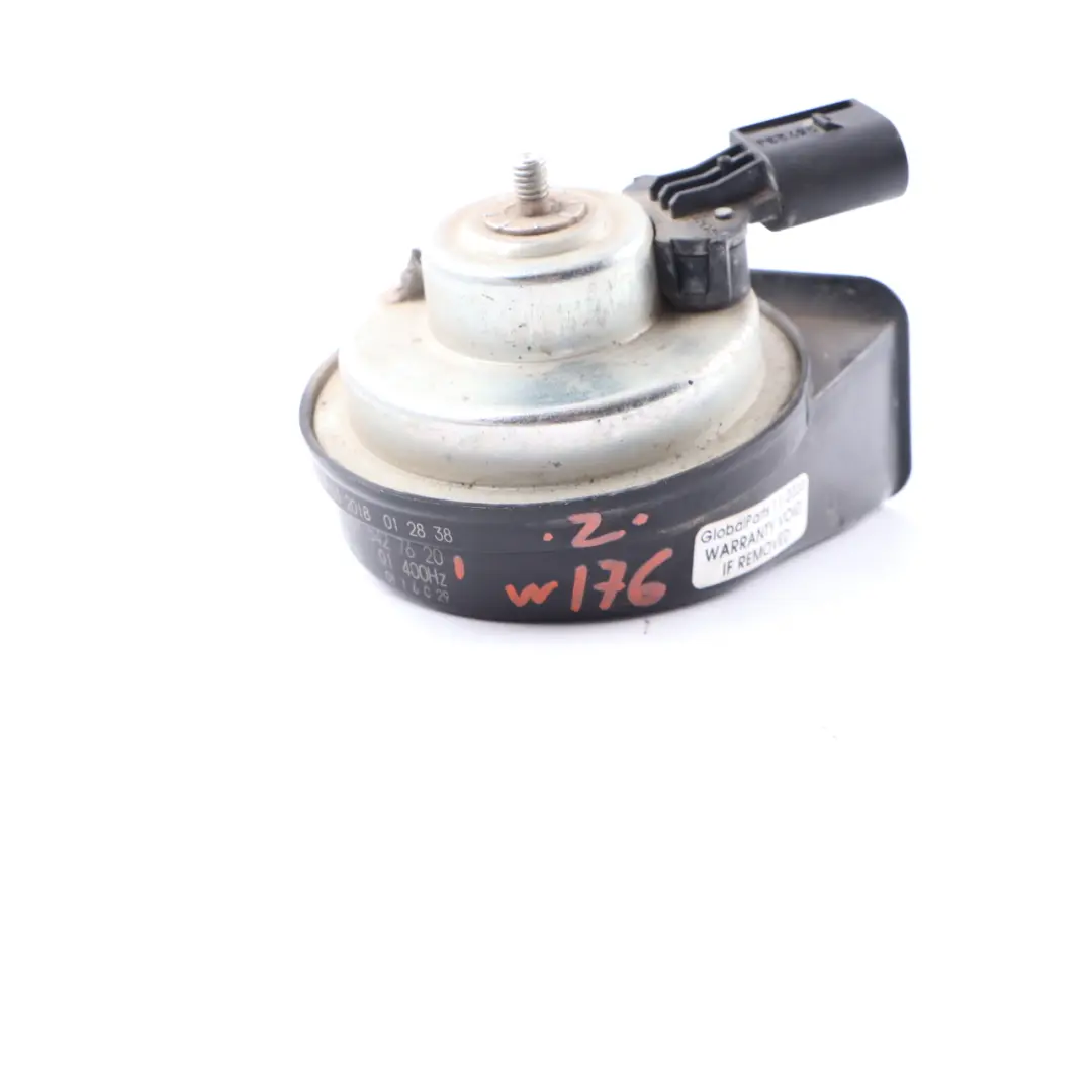 Horn Signal Mercedes W117 W176 W246 Fanfare Siren Left N/S to with Part number A0075427620 Horn Signal Mercedes W117 W176 W246 Fanfare Siren Left N/S - SKU A0075427620 - Part number A0075427620
